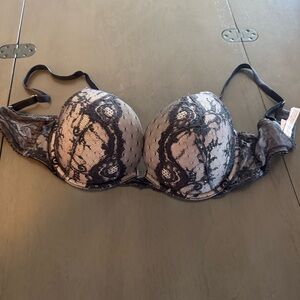 Elegant Black Lace Bra
